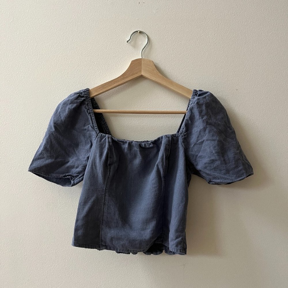 Abercrombie Linen Top XS